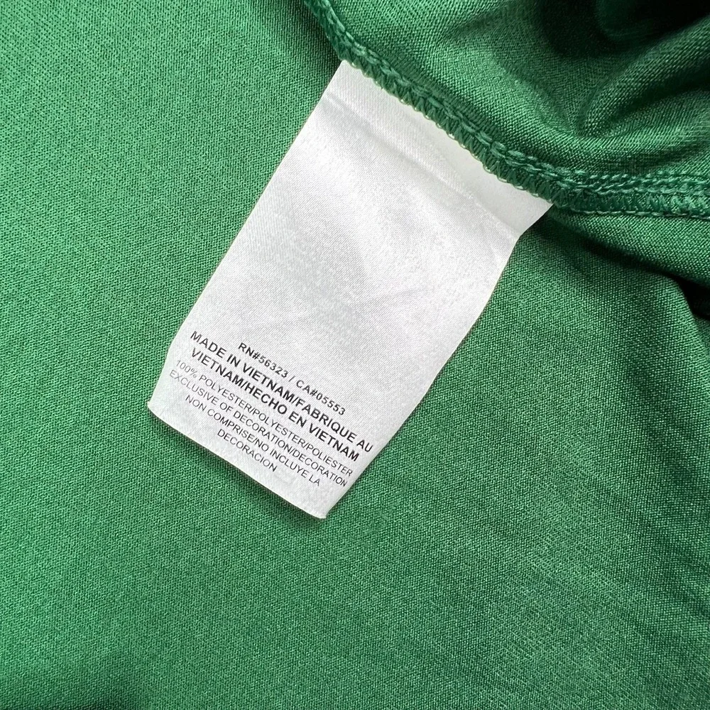 Baylor Bears Basketball Nike Shirt Mens 2XL Green Long Sleeve Dri-Fit Athleisure